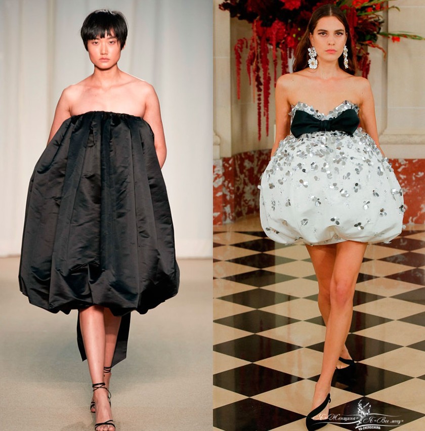 Платье-баллон: модные новинки - «Мода»