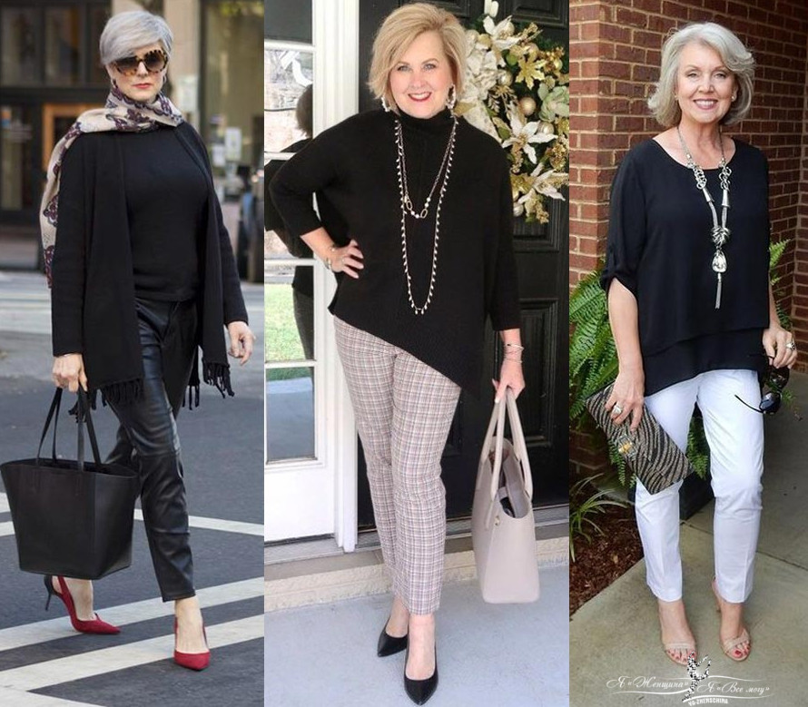 Как одеваться в размере и возрасте 50+ - «Мода»