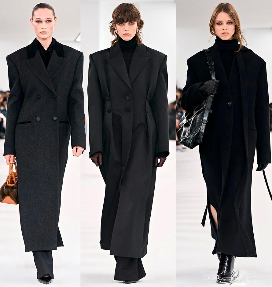 Givenchy черное пальто