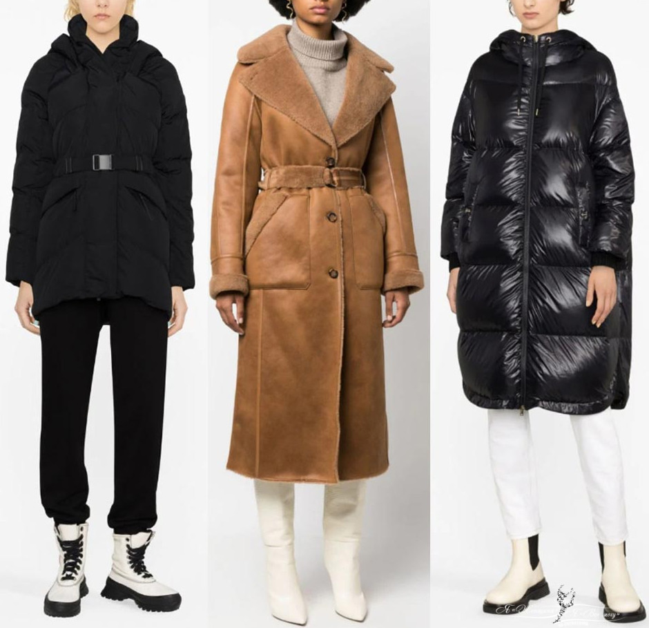 С чем носить пуховики, куртки, пальто зимой: современная стилизация - «Мода»
