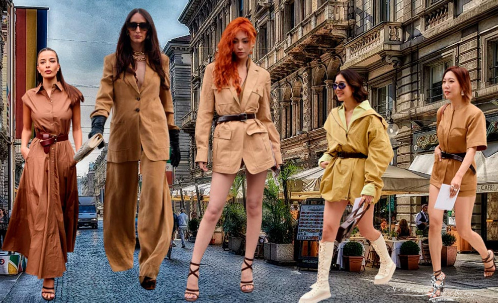 Образы с Недели моды в Милане