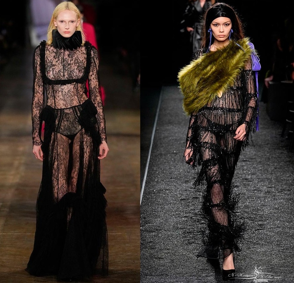 Как носить тренд на прозрачность максимально стильно - «Мода»