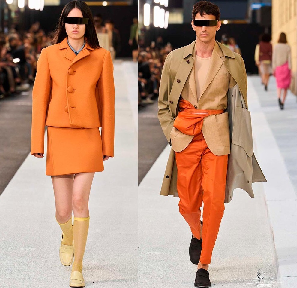 Оранжевый в одежде 2026