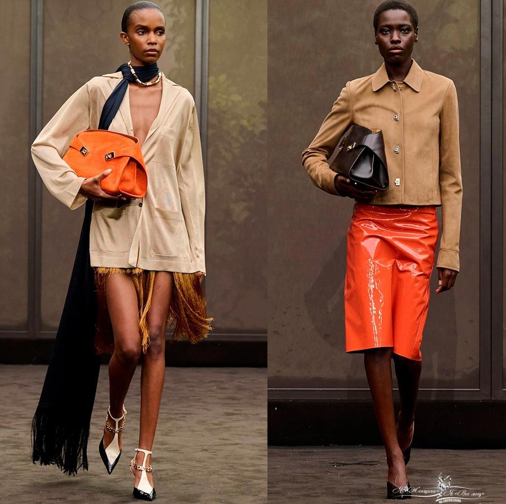 Оранжевый цвет в тренде