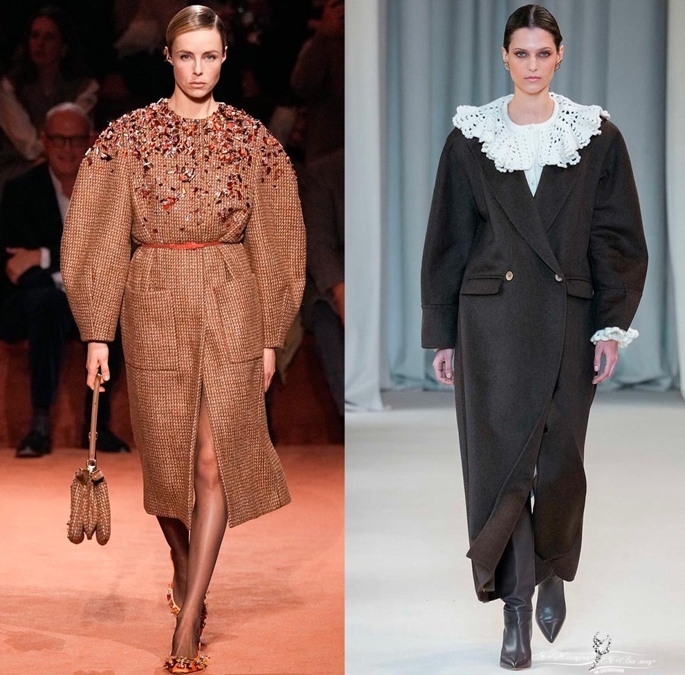 Объемные рукава