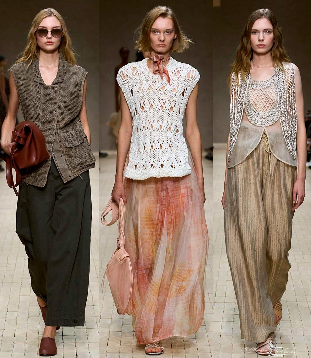 Тренд на плетение в одежде