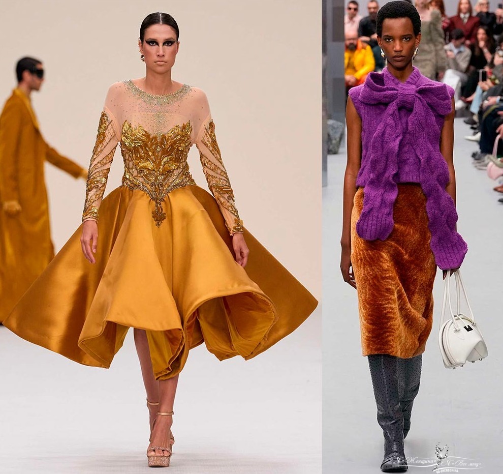 Краски осени в одежде