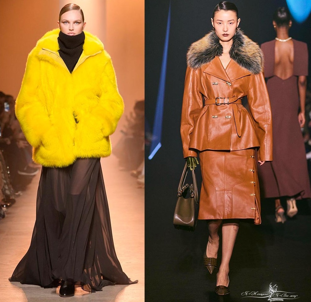 Цветовая палитра осени в одежде