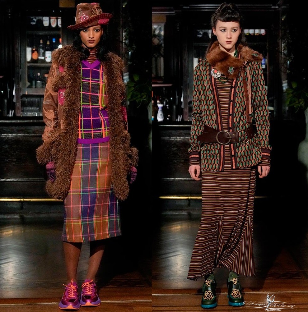 Цветовая палитра осени в одежде