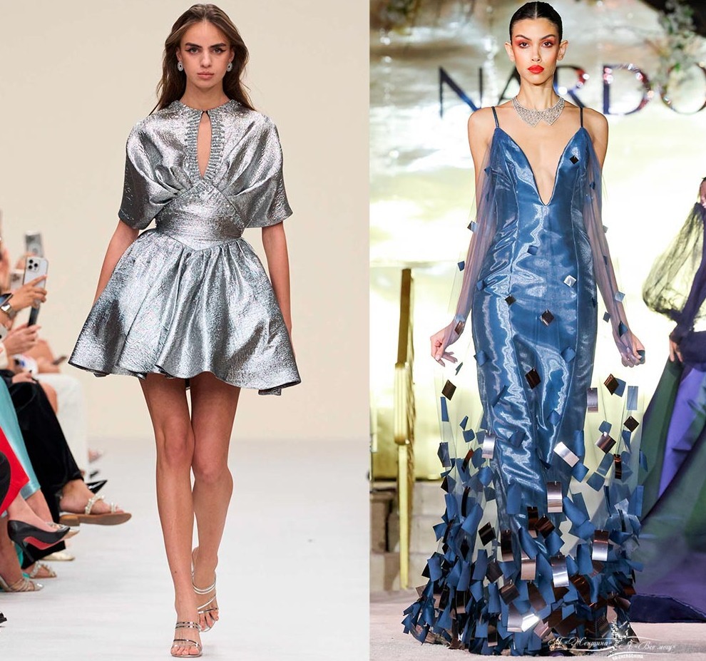 Блестящие платья 2026