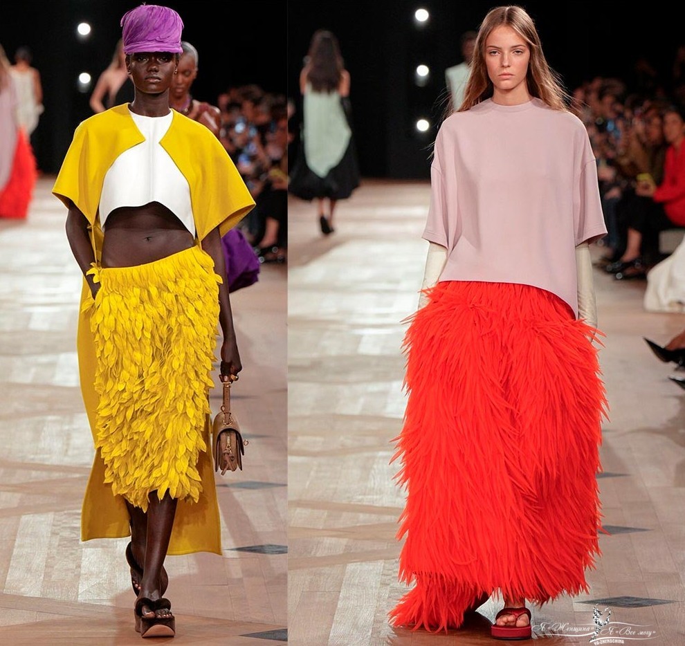 Модные яркие юбки 2026