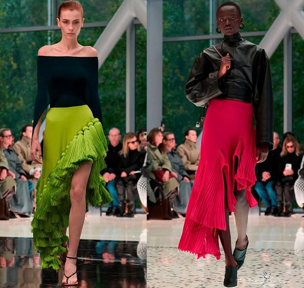 Самые модные юбки Alaïa