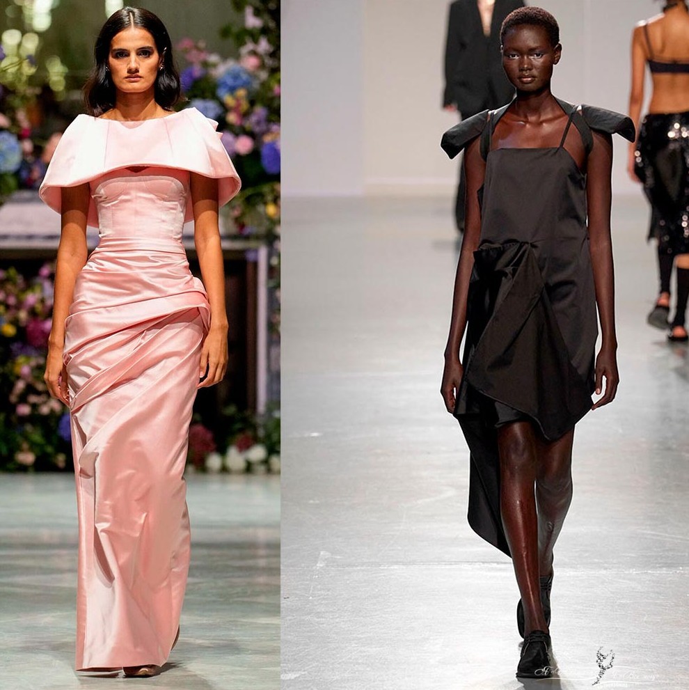 Тренд на акцентные плечи