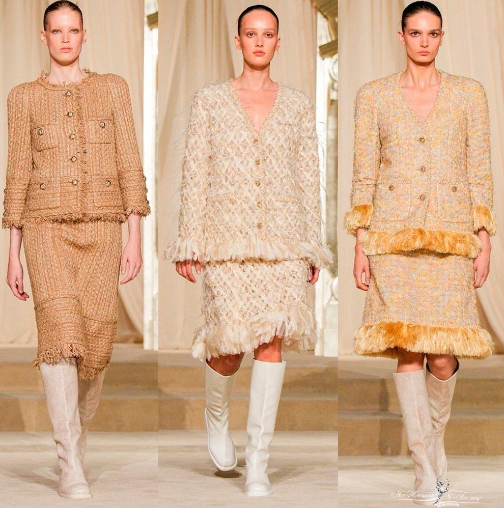 Модные костюмы Chanel 2026