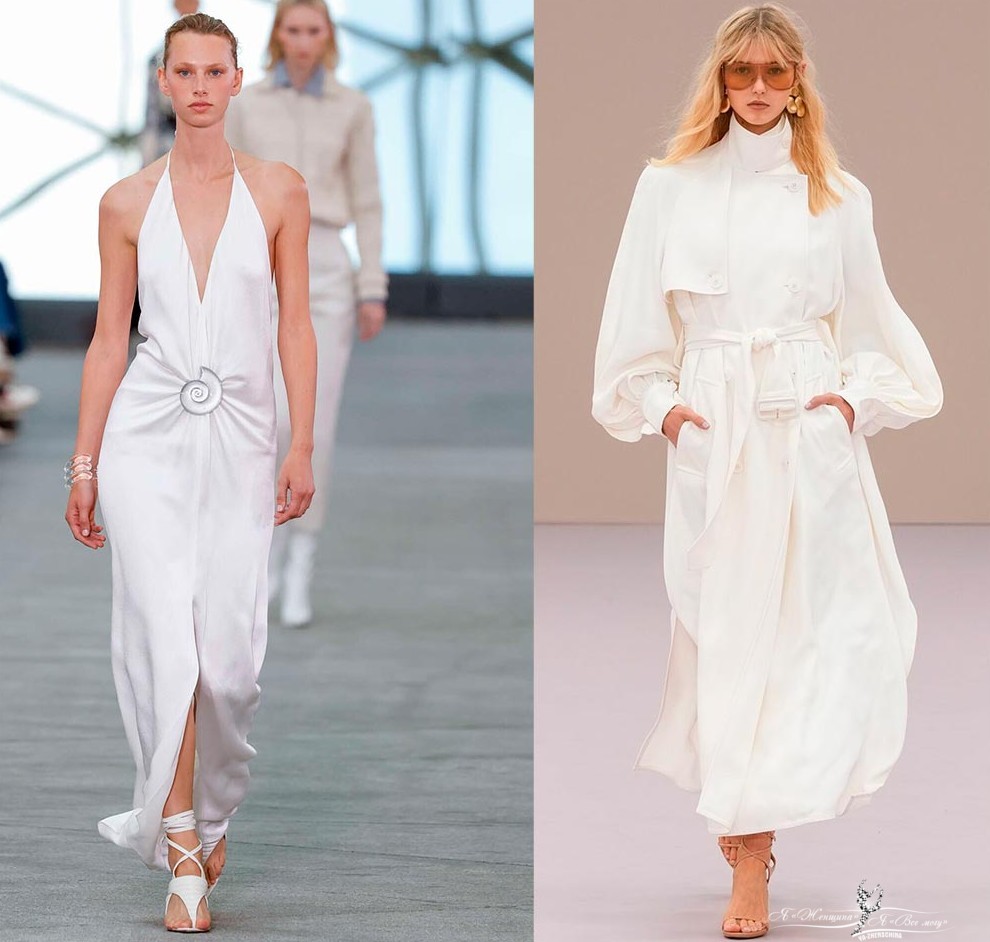 Актуальный белый в одежде