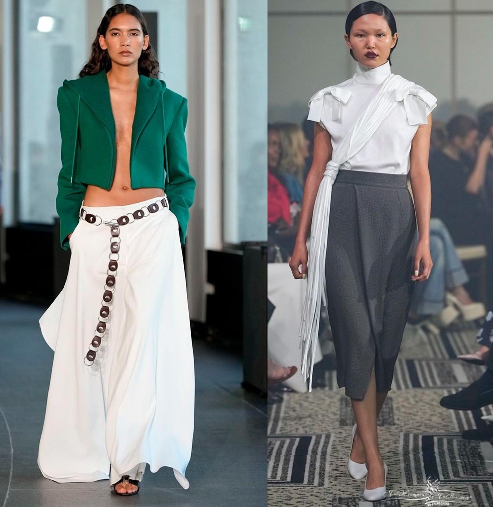 Модные сочетания с белым 2026