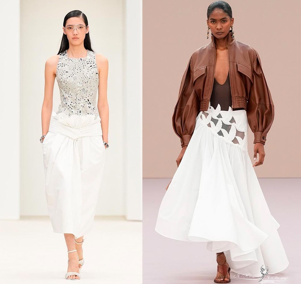 Модные сочетания с белым 2026