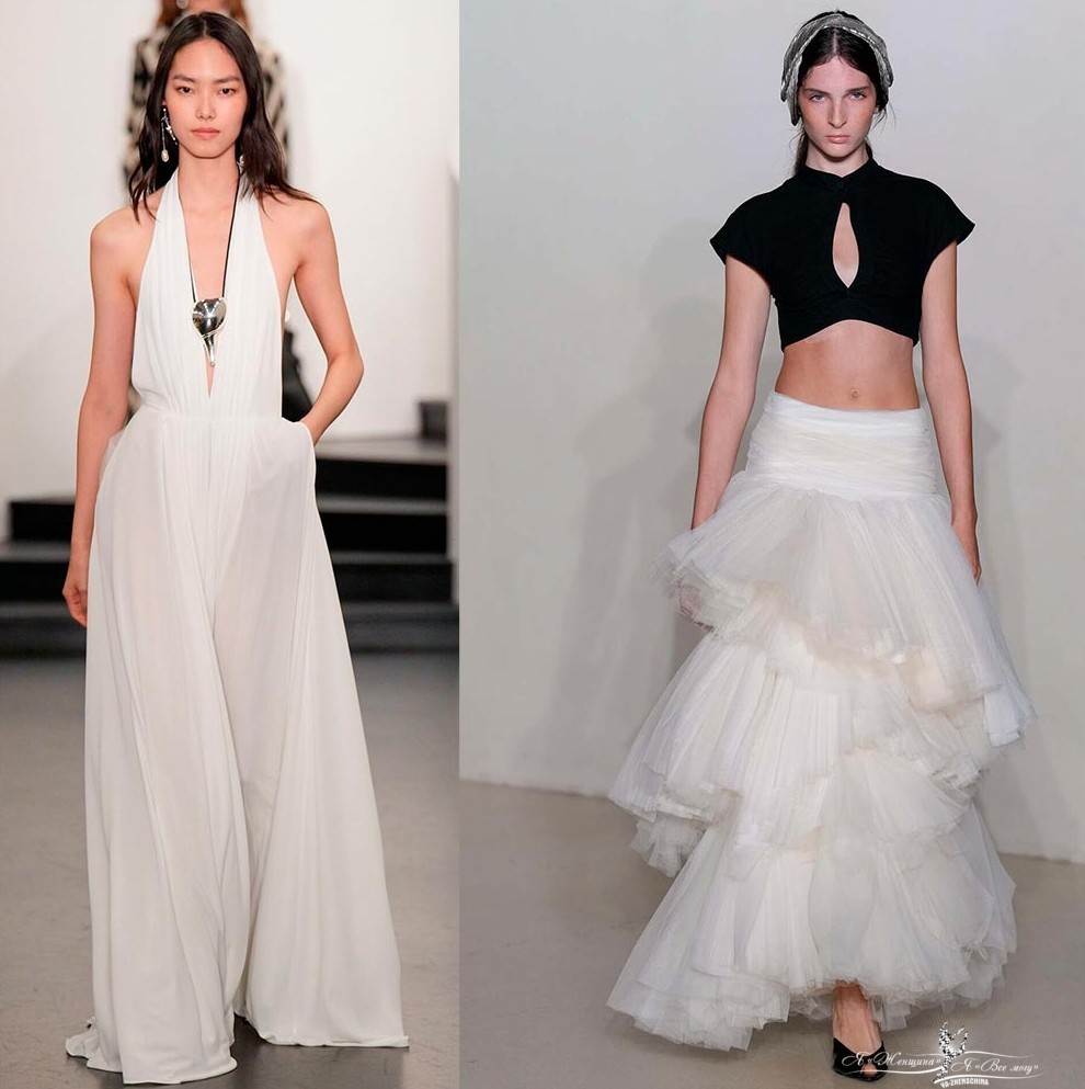 Стильные образы в модном белом