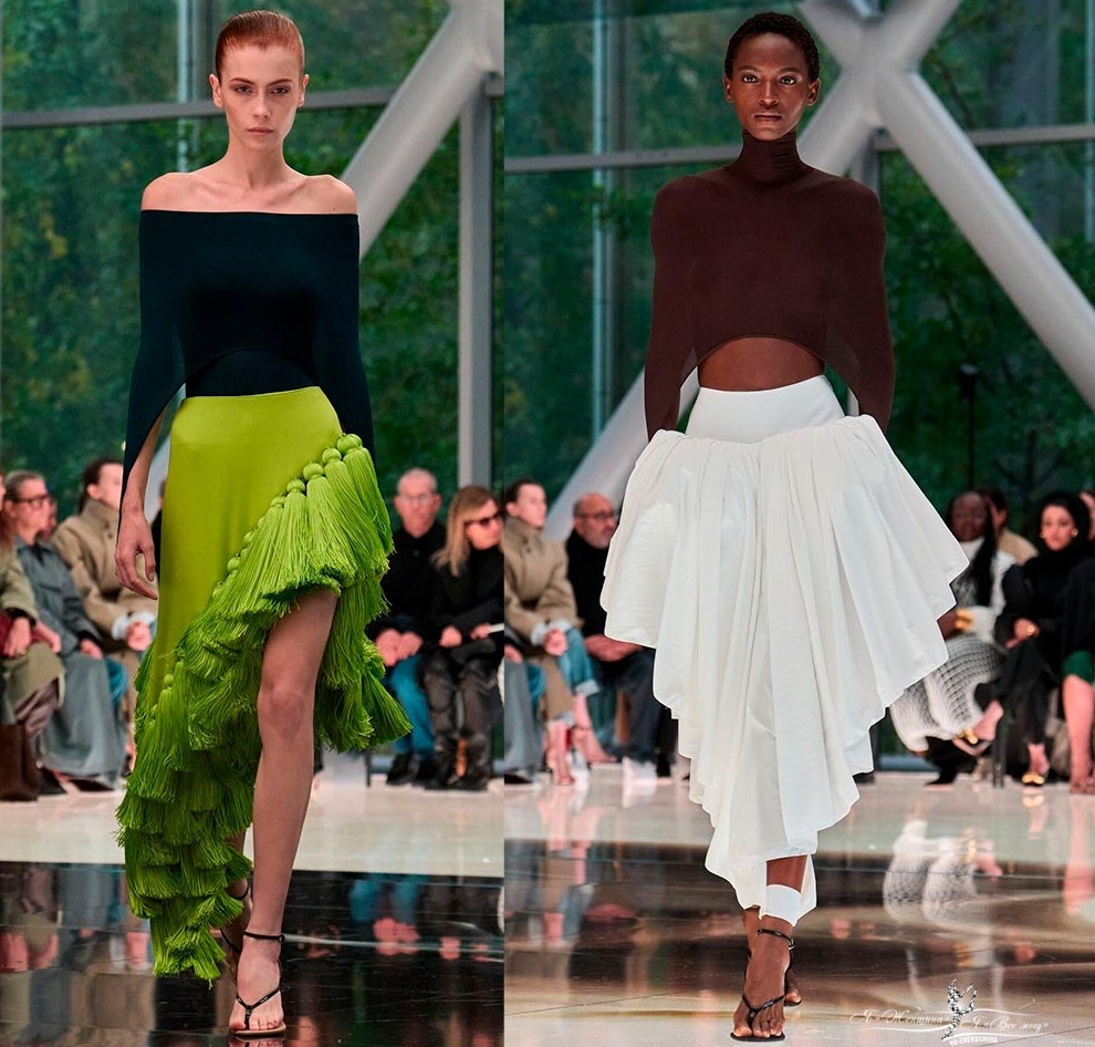 Красивые юбки бренда Alaïa для роскошных и элегантных образов - «Мода»