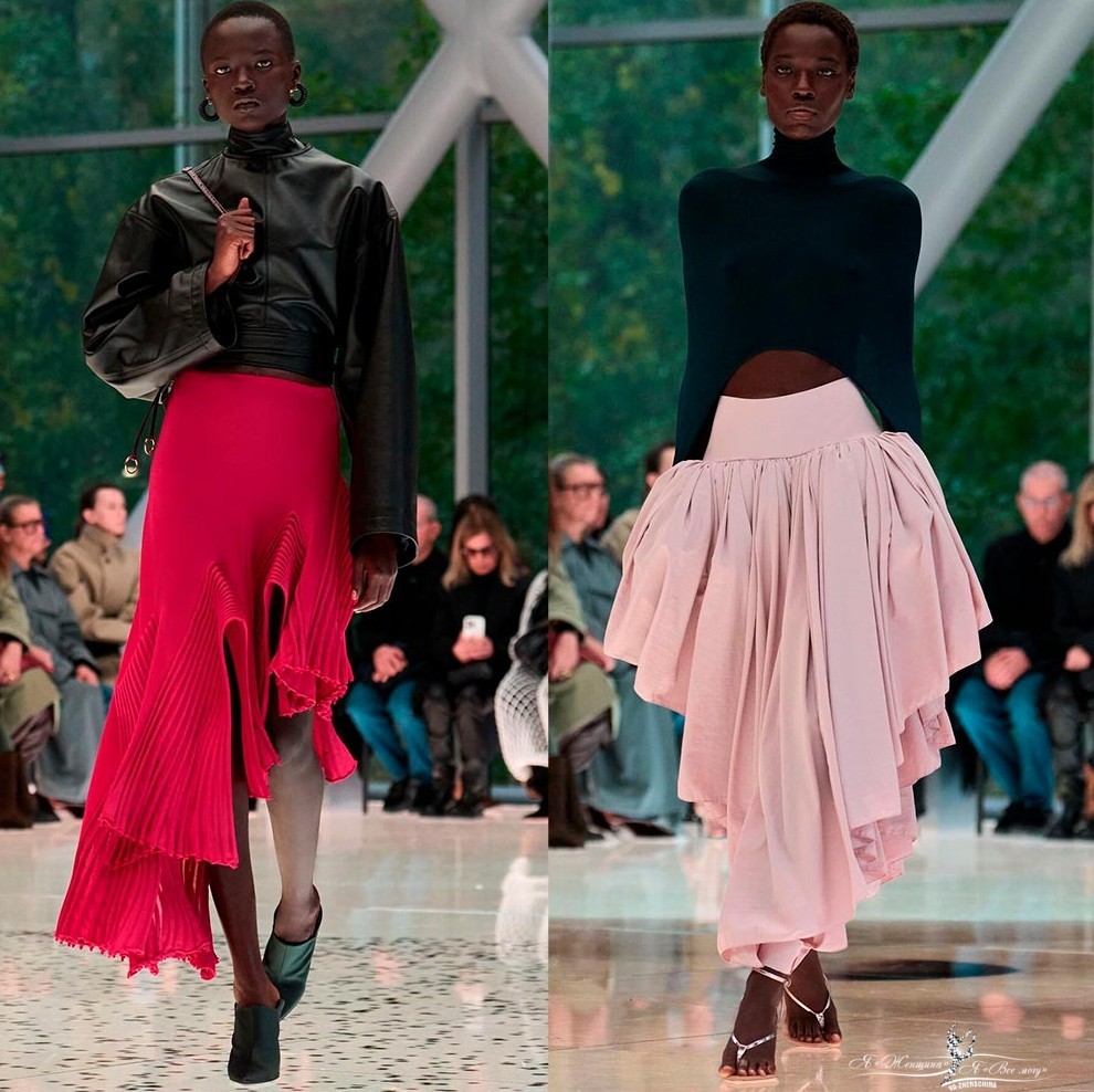 Акцентная юбка