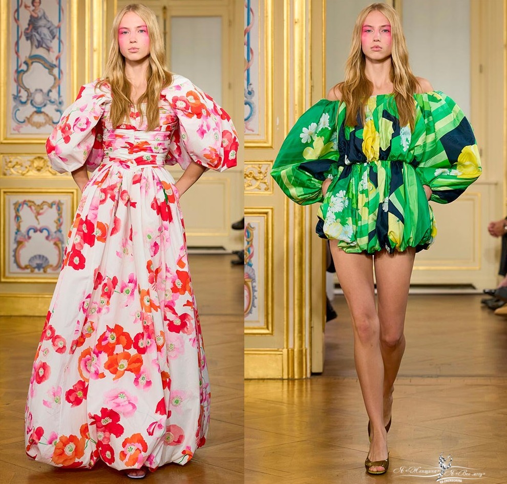 Красивые платья с принтами
