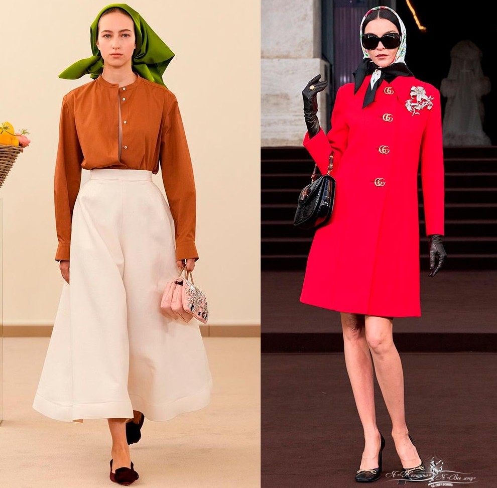 Как носить косынки 2026