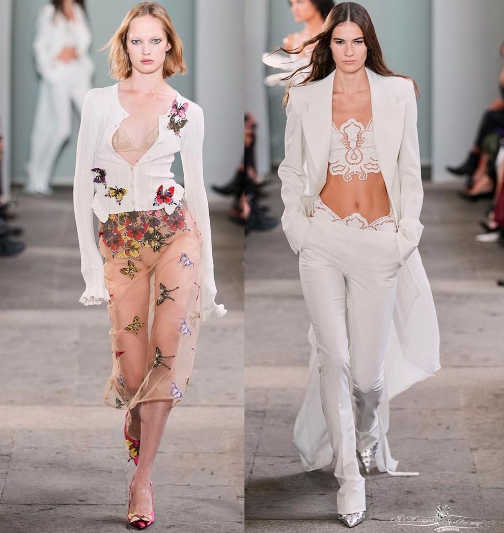 Blumarine вырезы декольте