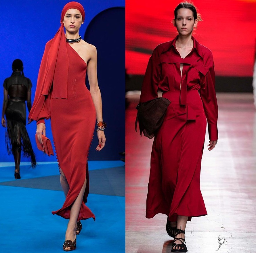 Насыщенный красный цвет