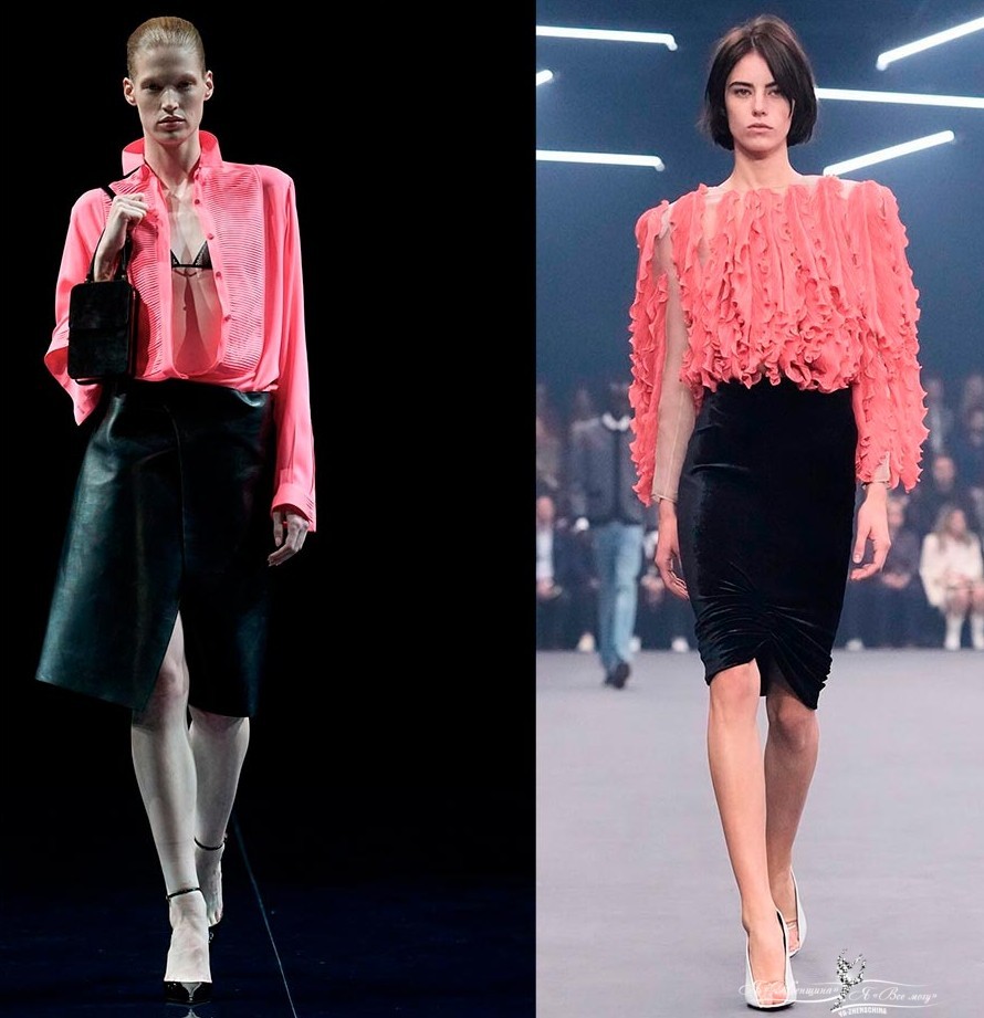 Розовые оттенки в одежде 2026