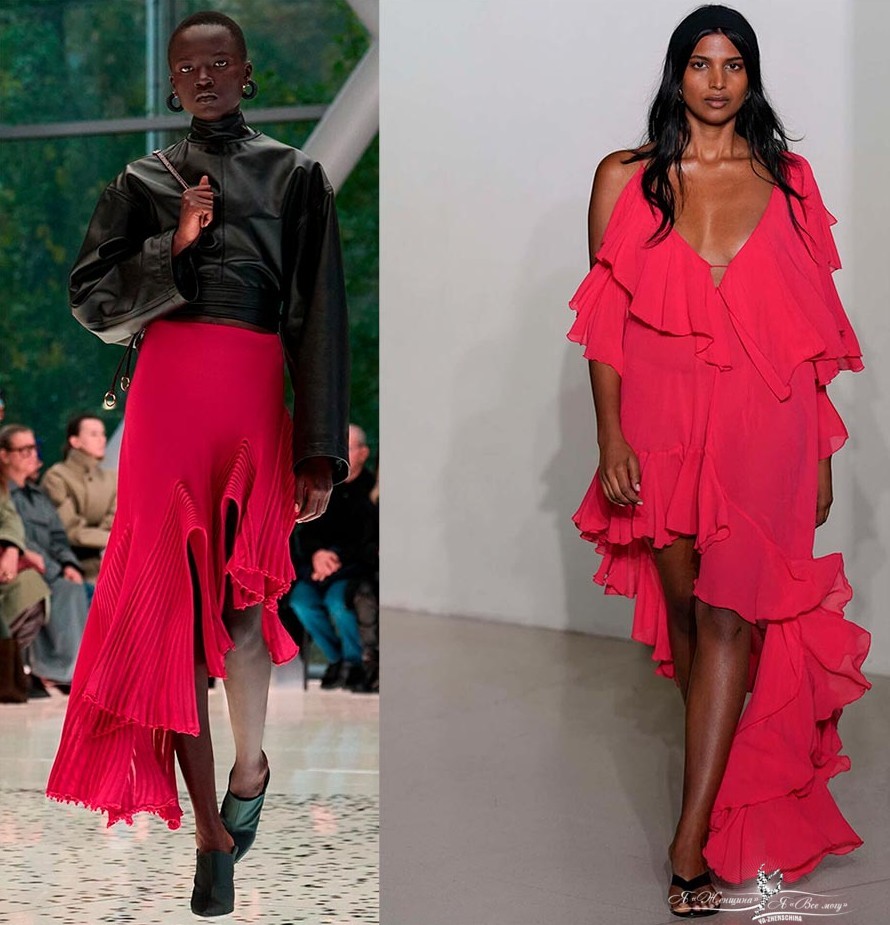 Красно-малиновый цвет