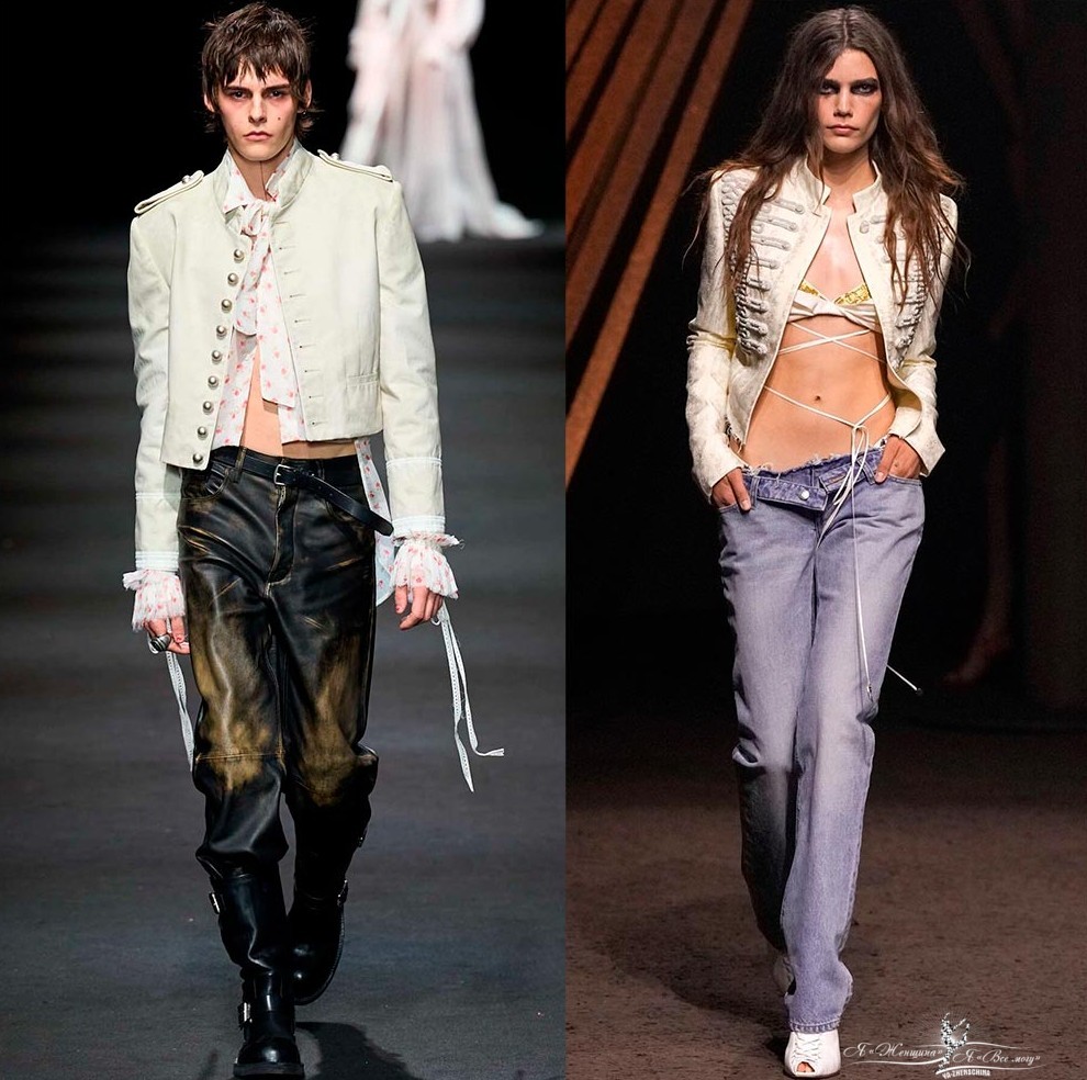 Модные жакеты в стиле милитари