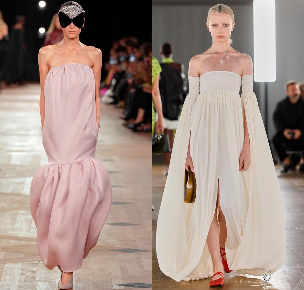 Красивые платья-баллоны