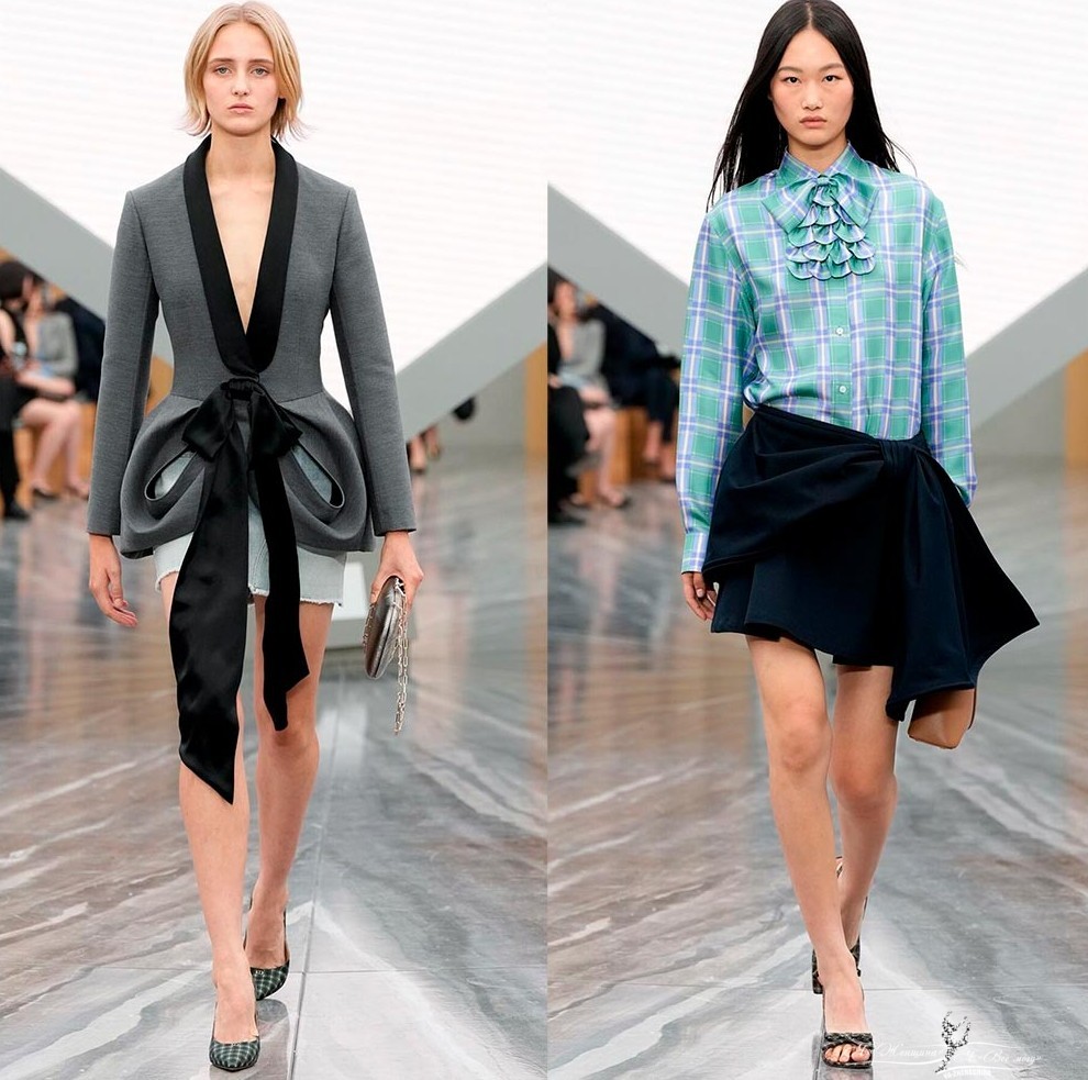 Банты на одежде Dior