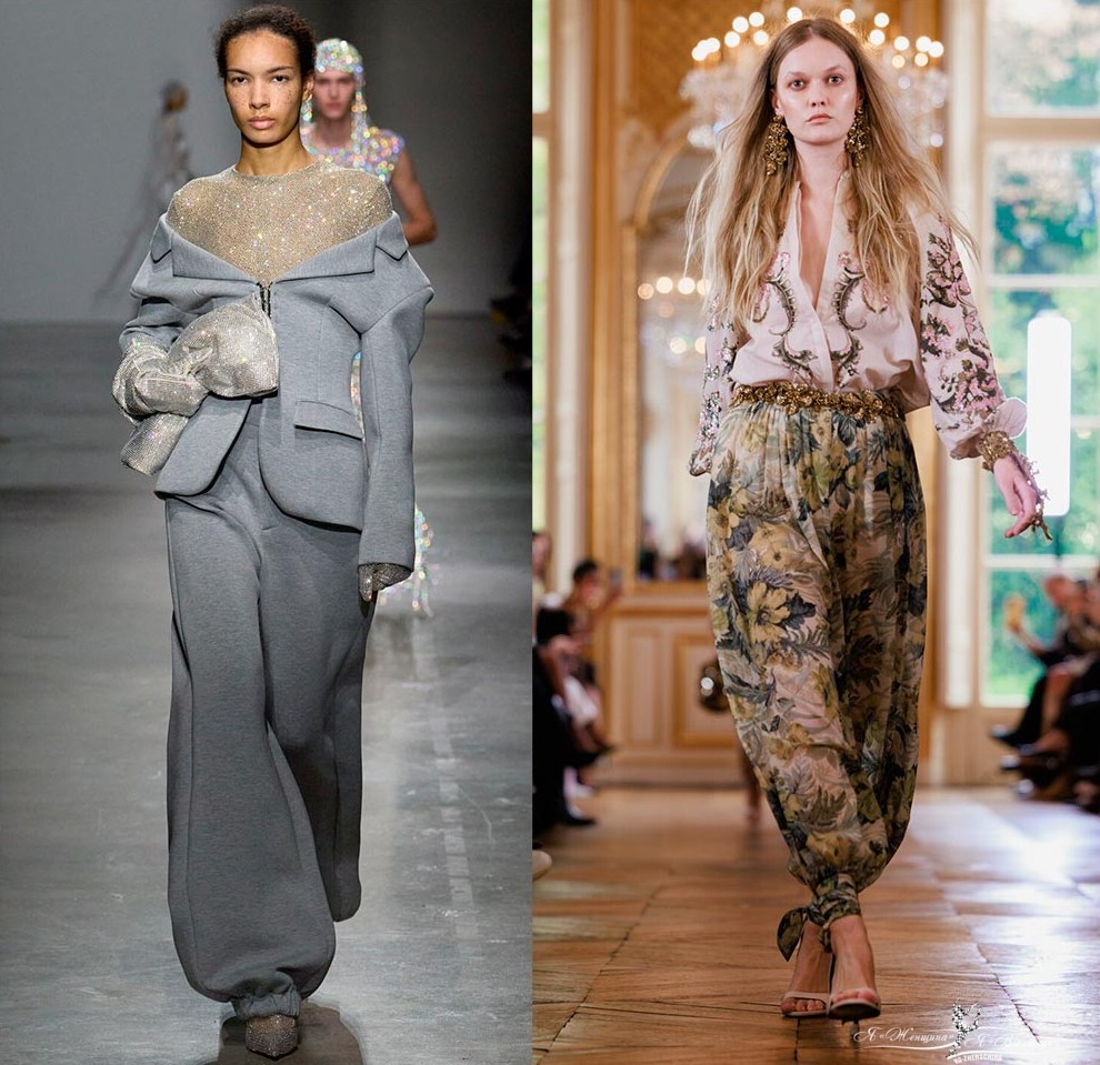 Актуальные образы с шароварами