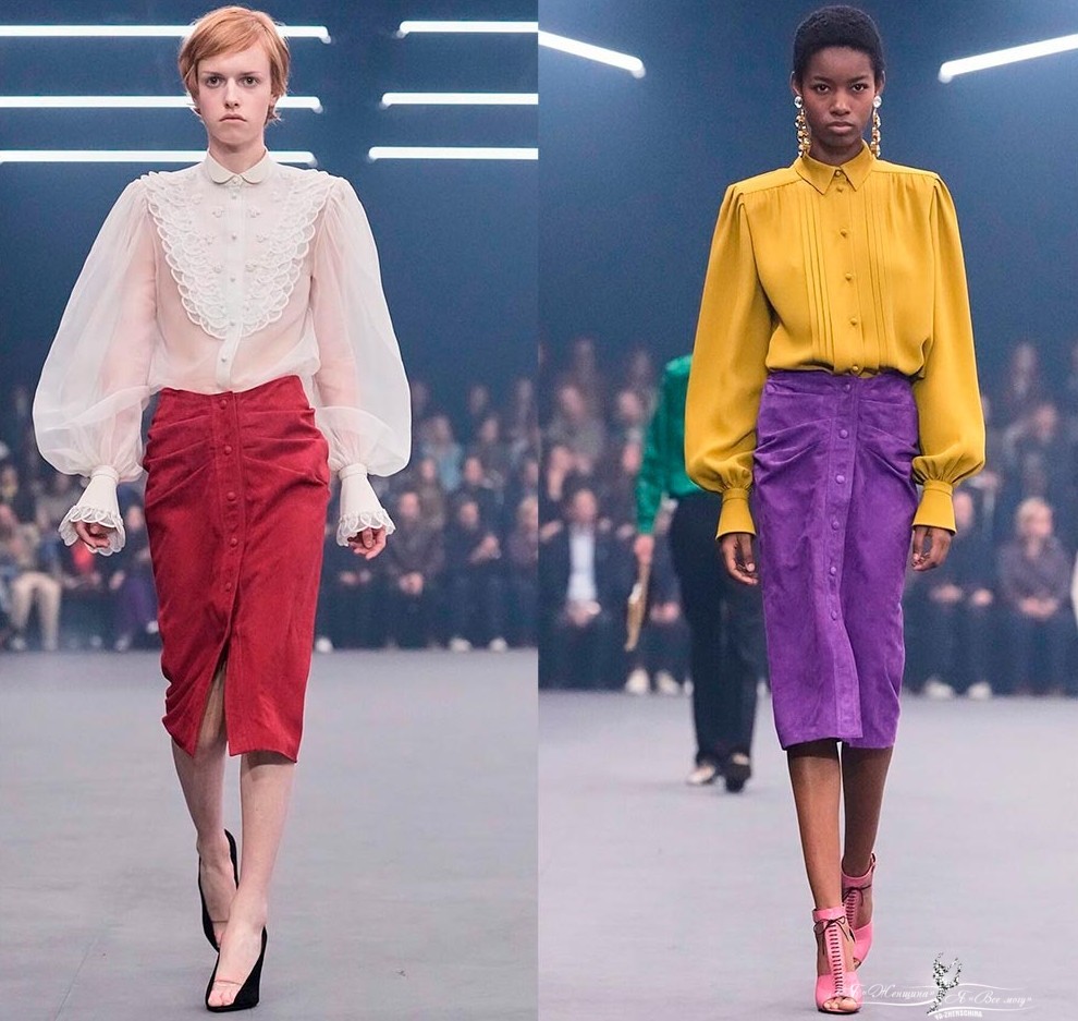 Романтические блузки Valentino