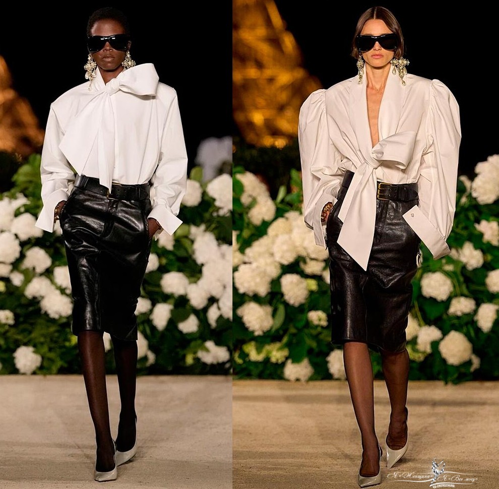 Рубашки Saint Laurent