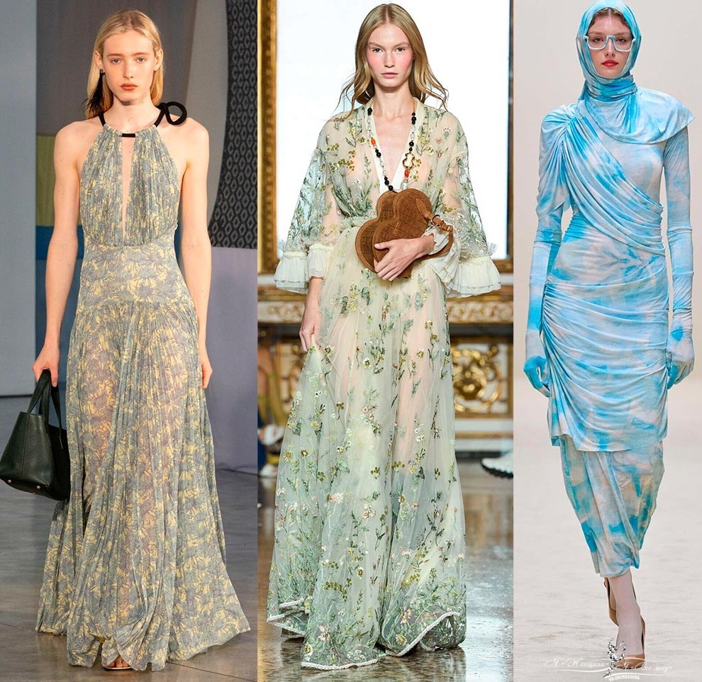 Нежные принты на одежде 2026