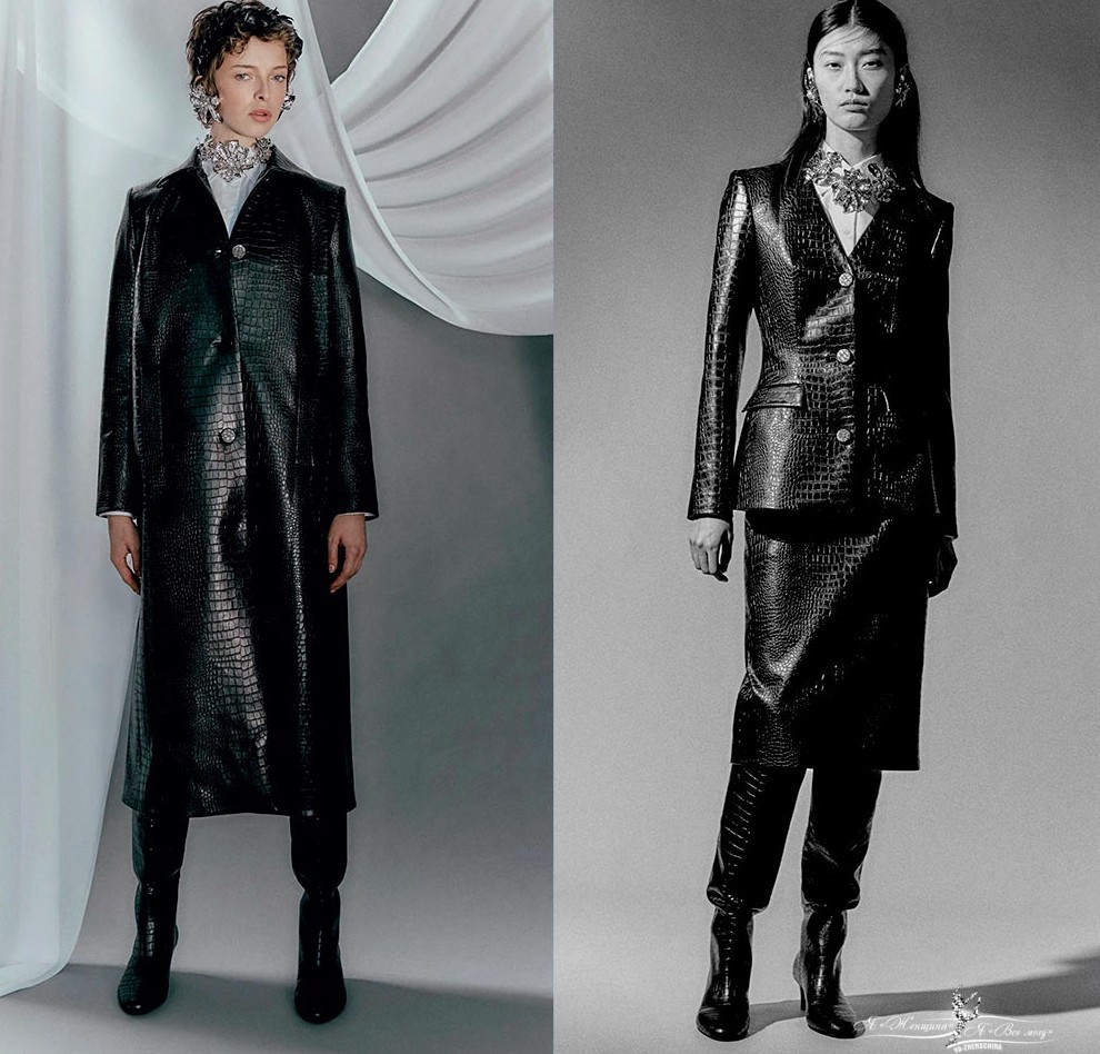 Одежда их кожи крокодила