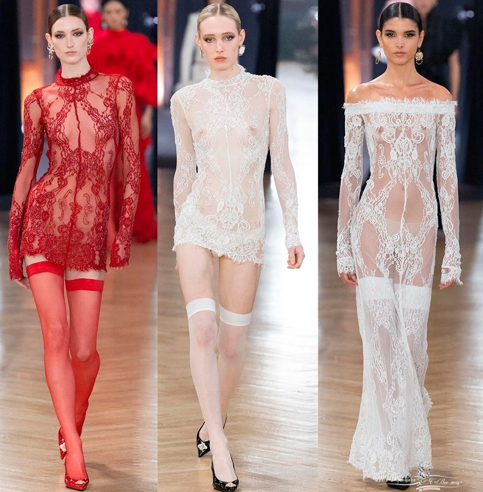 Кружево в коллекции Blumarine